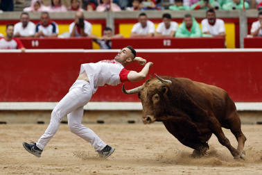 Fotos del Concurso de recortadores de San Fermín 2025 celebrado este sábado, 12 de julio