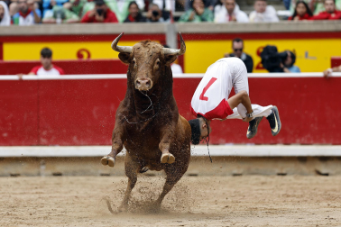 Fotos del Concurso de recortadores de San Fermín 2025 celebrado este sábado, 12 de julio