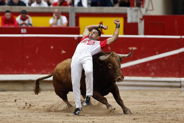 Fotos del Concurso de recortadores de San Fermín 2025 celebrado este sábado, 12 de julio