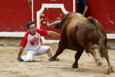 Fotos del Concurso de recortadores de San Fermín 2025 celebrado este sábado, 12 de julio