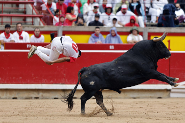 Fotos del Concurso de recortadores de San Fermín 2025 celebrado este sábado, 12 de julio
