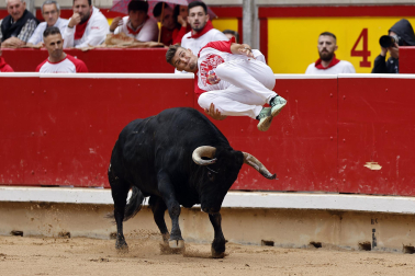 Fotos del Concurso de recortadores de San Fermín 2025 celebrado este sábado, 12 de julio