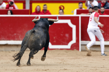 Fotos del Concurso de recortadores de San Fermín 2025 celebrado este sábado, 12 de julio
