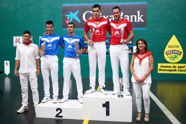 Fotos de la final del torneo de parejas de San Fermín 2025 /