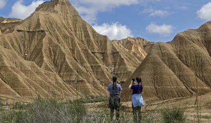 Una de las visitas durante la Semana Santa de este año