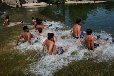 Ola de calor en Pamplona y la comarca /