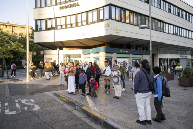 Fotos de la primera jornada de paros en las villavesas