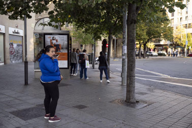Fotos de la primera jornada de paros en las villavesas