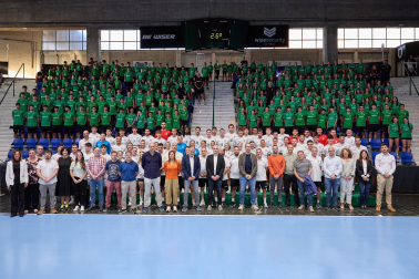 Fotos de la presentación de los tres principales equipos de Anaitasuna /