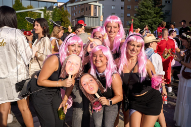 Fotos del cohete de inicio de las fiestas 2025 en Ansoáin /