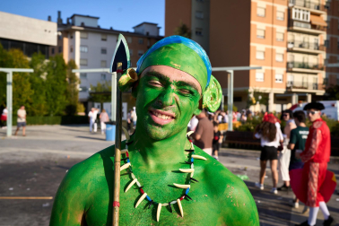 Fotos del cohete de inicio de las fiestas 2025 en Ansoáin /