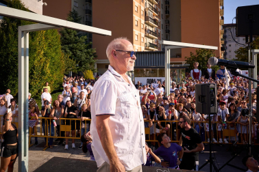 Fotos del cohete de inicio de las fiestas 2025 en Ansoáin /
