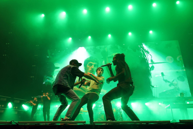 Fotos del concierto de La Raíz en Pamplona.