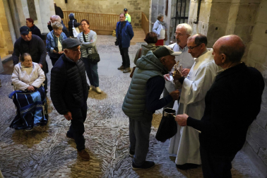 Fotos de la Misa Mayor celebrada en el santuario de San Miguel de Aralar
