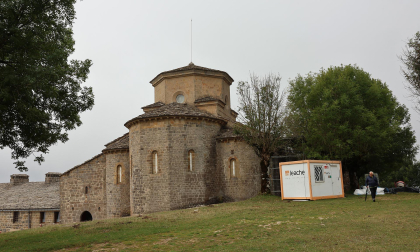 Fotos de la Misa Mayor celebrada en el santuario de San Miguel de Aralar