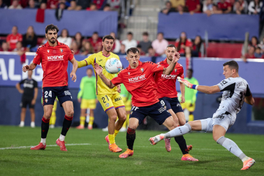 Fotos del partido entre Osasuna y Getafe de la jornada 8./
