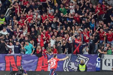 Fotos del partido entre Osasuna y Getafe de la jornada 8./