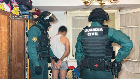 Fotos de la operación con siete detenidos por explotación laboral en La Rioja