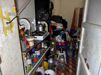 Fotos de la operación con siete detenidos por explotación laboral en La Rioja