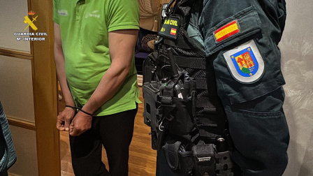 Fotos de la operación con siete detenidos por explotación laboral en La Rioja