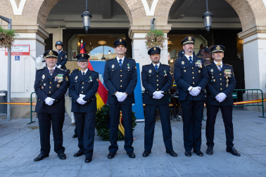 Fotos de la celebración del Día Nacional de la Policía en Tudela /