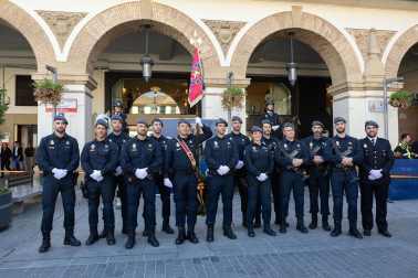 Fotos de la celebración del Día Nacional de la Policía en Tudela /