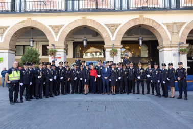 Fotos de la celebración del Día Nacional de la Policía en Tudela /