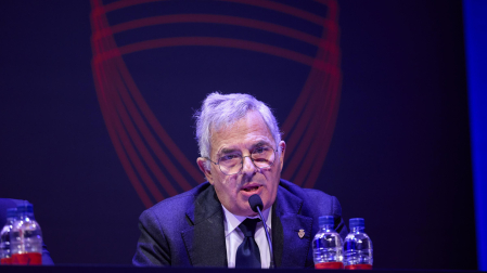 El director general de Osasuna, Fran Canal