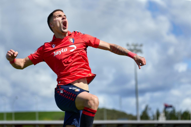 Foto de la victoria de Osasuna Promesas ante el Guadalajara