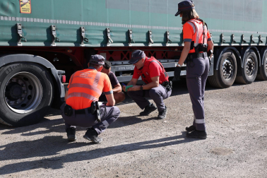 La Policía Foral investiga el atropello mortal en Tudela.