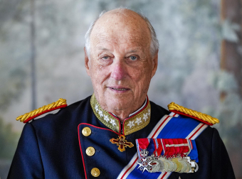 Imágenes de la vida del rey Harald V de Noruega.