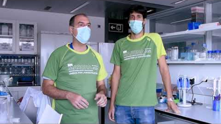 Investigadores En marcha 2021: David Escors y Hugo Arasanz para la carrera de la AECC.