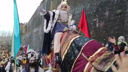 Llegada de los Reyes Magos a Pamplona