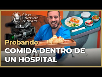 El influencer de "Cenando con Pablo" degusta varios platos de la Clínica Universidad de Navarra