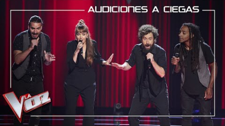 Demode Quartet canta 'La flaca' | Audiciones a ciegas | La Voz Antena 3 2022