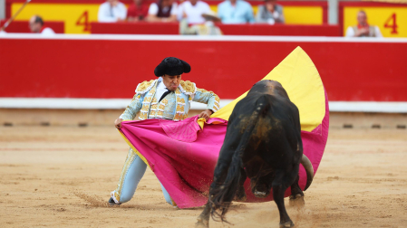 Vídeo con pases de Valadez en la corrida del 7 de julio