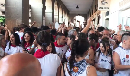 Salve en fiestas de Tafalla 2023