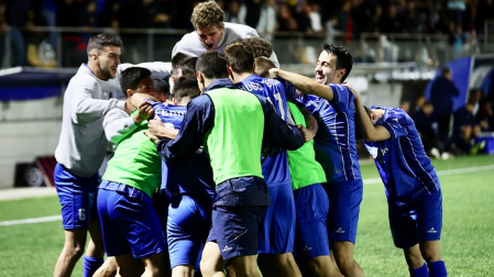 Vídeo con la celebración de los jugadores del C.D. Valle de Egüés tras eliminar al Teruel de la Copa