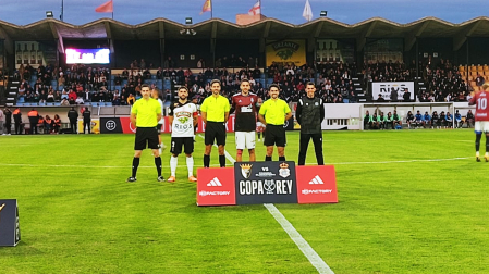 Vídeo con el ambiente en el Ciudad de Tudela antes del Tudelano-Recreativo de la Copa del Rey