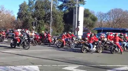 Caravana solidaria de Moto Noel