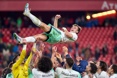 Un año del gol de Pablo Ibáñez en la semifinal de Copa en San Mamés