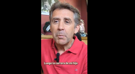"Toda la familia estamos totalmente volcados con él"