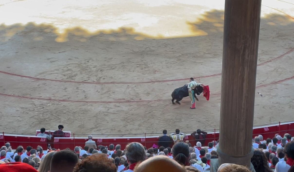 Inicio de la faena de Miguel Ángel Perera