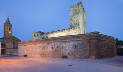 Imagen del castillo de Cortes, sede del triple evento