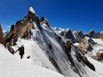 Urtasun y Sanmiguel pudieron explorar un recóndito valle cercano al Umasi La en la zona del Zanskar (Himalaya Indio)