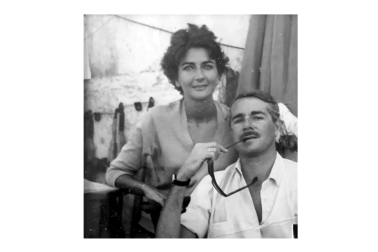 María Luisa Elío Bernal y Jomi García Ascot, padres de Diego García Elío, en Cuba en 1960, tres años antes de que naciera él, único hijo del matrimonio.