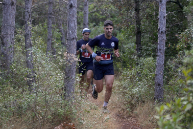 Corredores participantes en la V Betagarri Trail de Ancín este sábado, 25 de octubre /