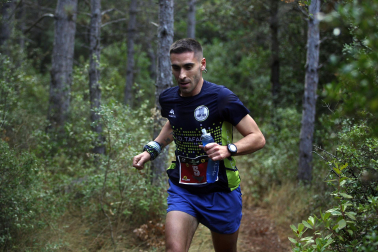 Corredores participantes en la V Betagarri Trail de Ancín este sábado, 25 de octubre /