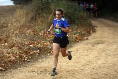 Corredores participantes en la V Betagarri Trail de Ancín este sábado, 25 de octubre /