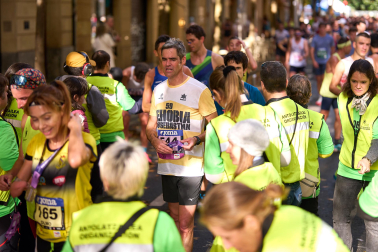 Fotos de la Behobia-San Sebastián en la que han participado más de 1.000 navarros.